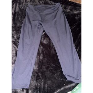 XL Navy Blue Bally Leggings 19 Inch Inseam. 1H